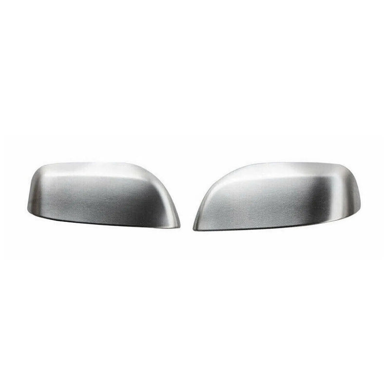 2010-2013 Lexus GX 460 Side Mirror Cover Caps Brushed Steel Silver 2 Pcs