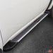 Side Step Nerf Bars for Mercedes Metris Short 2016-2024 Alu Black Gray - OMAC USA