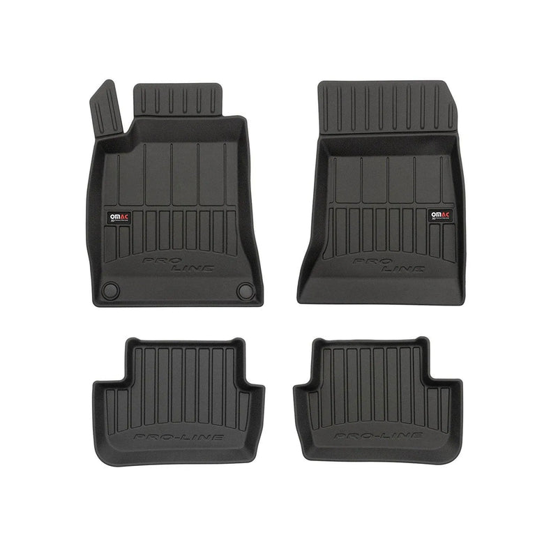 2013-2019 Mercedes CLA C117 Premium Floor Mats Liners Full Set All Weather Heavy Duty Black