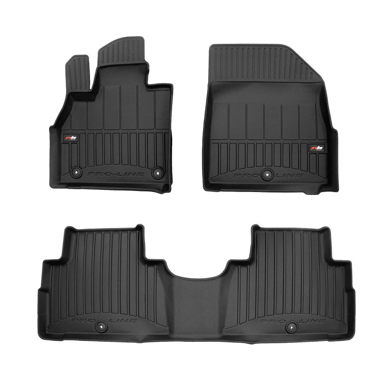 2020-2024 Hyundai Palisade Premium Floor Mats Liners Full Set All Weather Heavy Duty