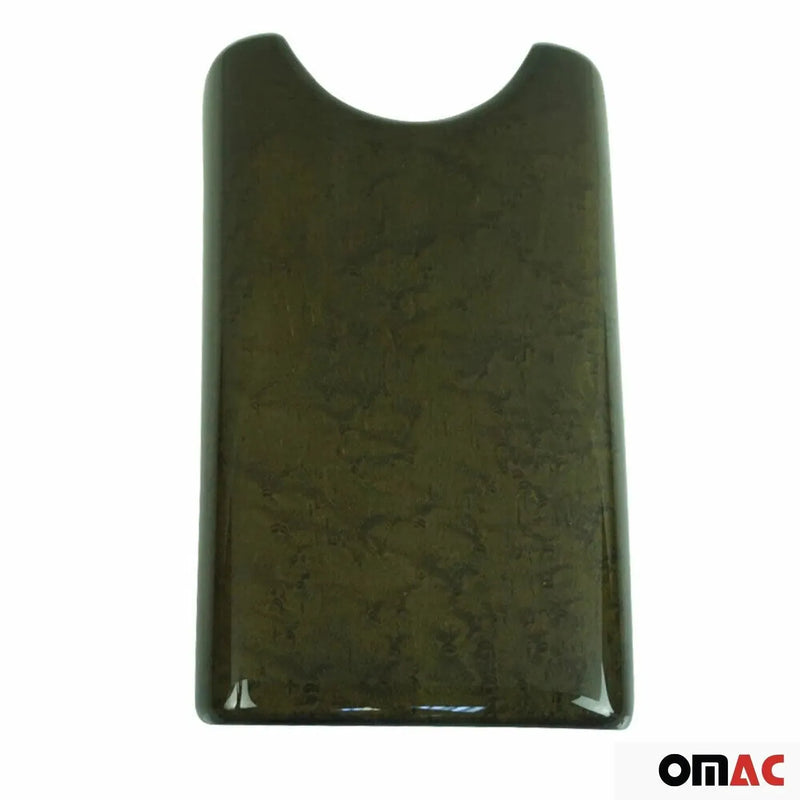 Armrest Box Lid Cover for Mercedes E Class W211 Sedan 2004-2009 Wood Black Green - OMAC USA