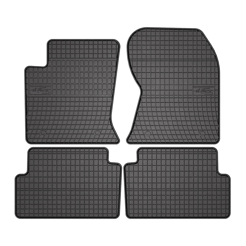 1998-2004 Ford Focus Floor Mats Liners Full Set All Weather Rubber Black