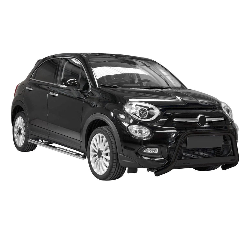 2016-2018 Fiat 500X Bull Bar Push Front Bumper Grille Black 1 Pc