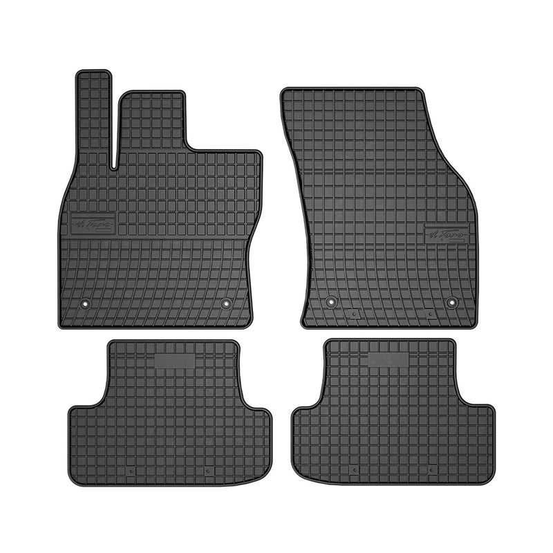 2018-2024 Audi Q2 Floor Mats Liners Full Set All Weather Rubber Black