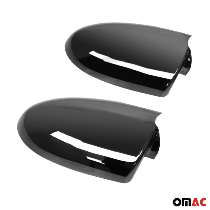 Side Mirror Cover Caps Fits Hyundai Accent 2006-2011 Dark 2 Pcs