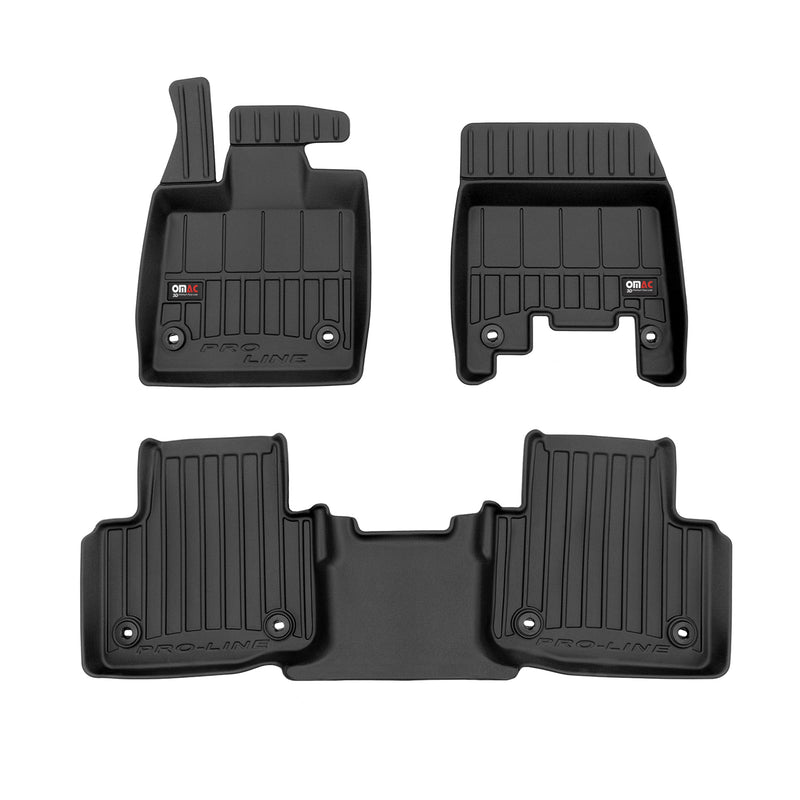 2019-2024 Jaguar I-Pace Premium Floor Mats Liners Full Set All Weather Heavy Duty