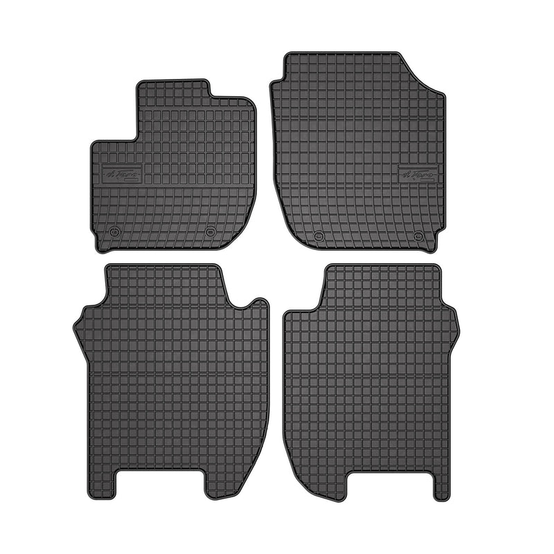 2015-2020 Honda Fit Floor Mats Liners Full Set All Weather Rubber Black