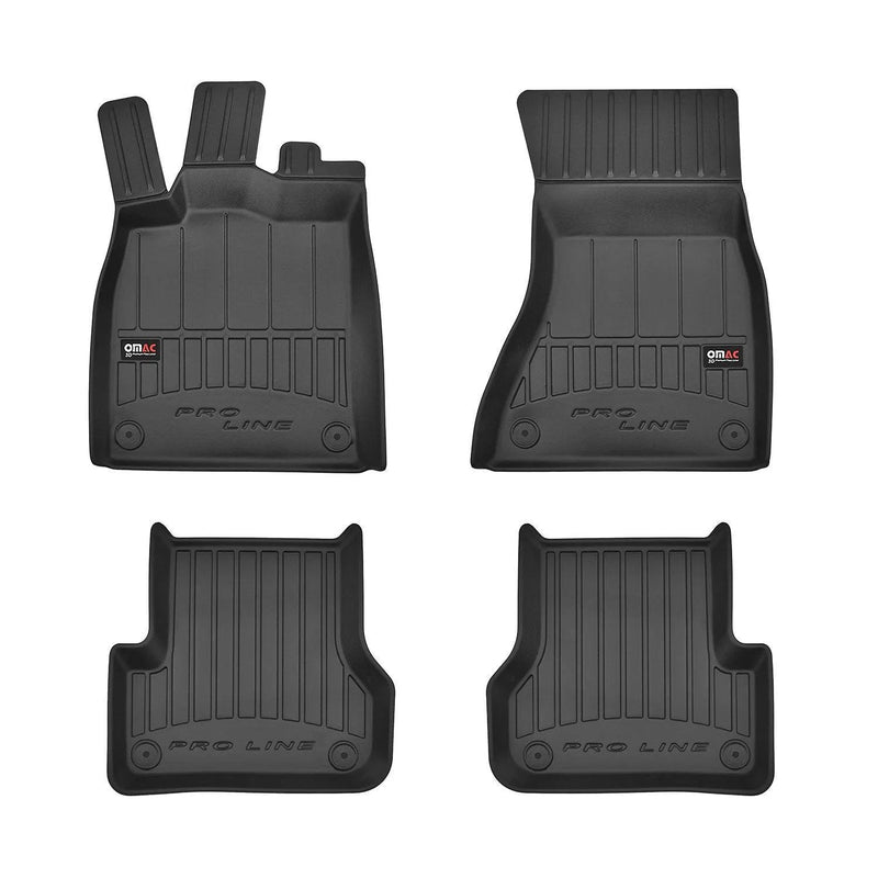 2012-2018 Audi A6 Sedan Premium Floor Mats Liners Full Set All Weather Heavy Duty