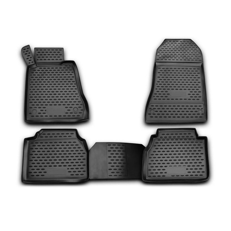 1996-2002 Mercedes E Class W210 Sedan Floor Mats Liners Full Set All Weather Black