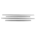 Window Molding Trim Streamer for Mercedes M ML Class W163 1997-2005 S. Steel 4x - OMAC USA