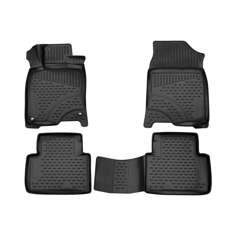 2016-2021 Honda Civic Type R Floor Mats Liners Full Set All Weather Black