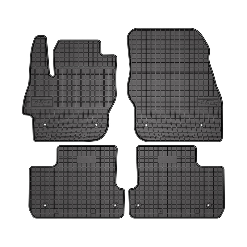 2010-2013 Mazda 3 Floor Mats Liners Full Set All Weather Rubber Black