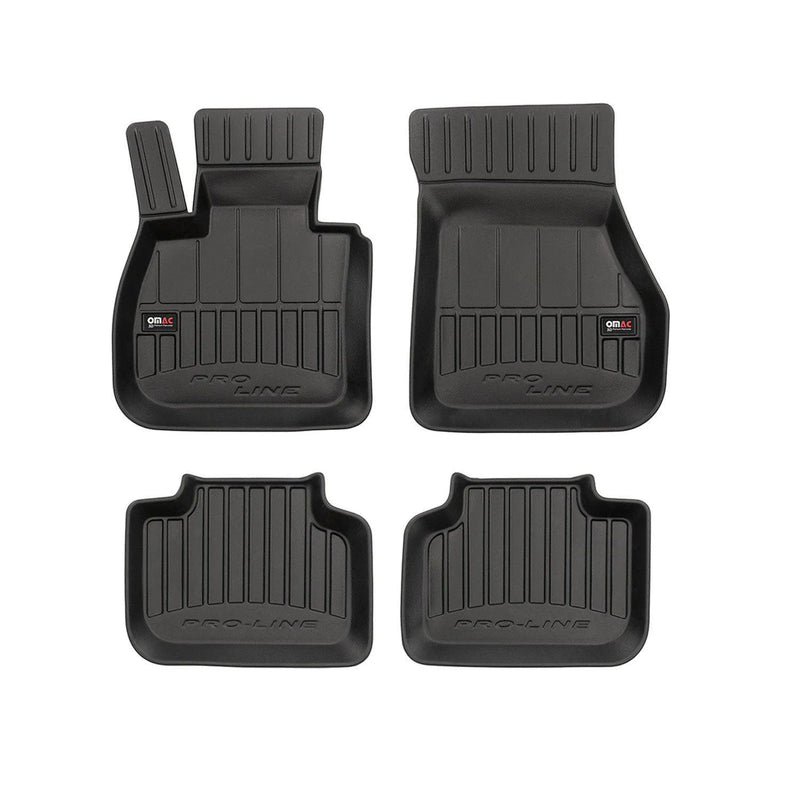 2016-2022 BMW X1 F48 Premium Floor Mats Liners Full Set All Weather Heavy Duty Black