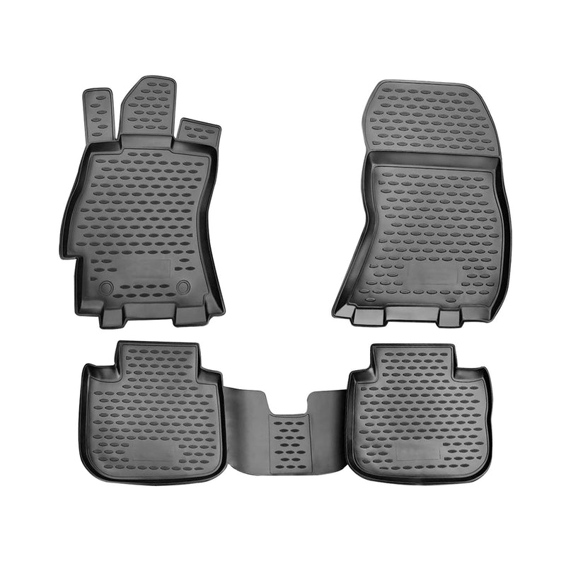 2015-2019 Subaru Outback Floor Mats Liners Full Set All Weather Black