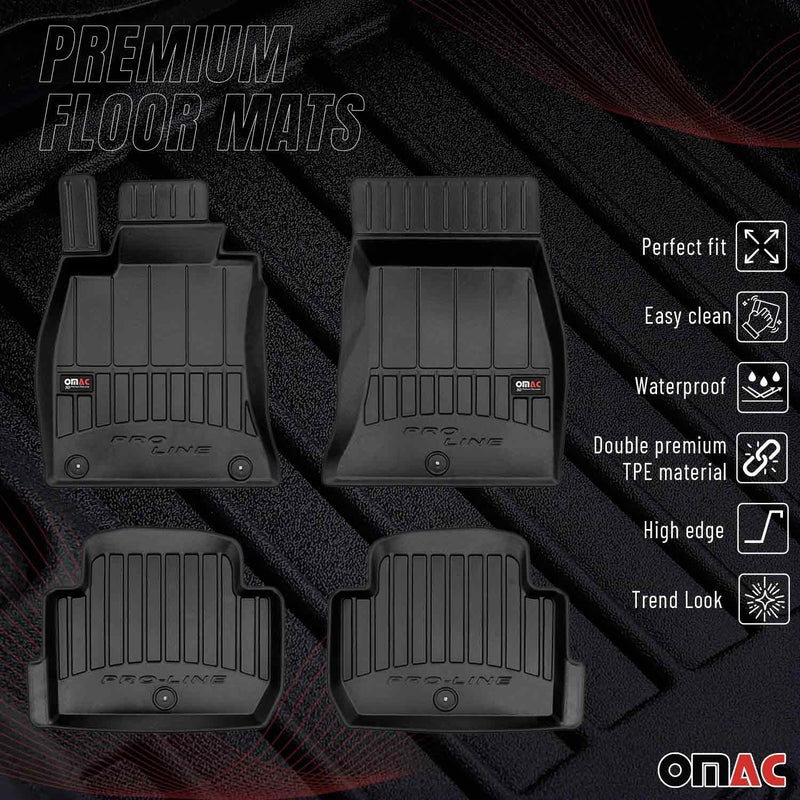 2018-2023 Kia Stinger Premium Floor Mats Liners Full Set All Weather Heavy Duty