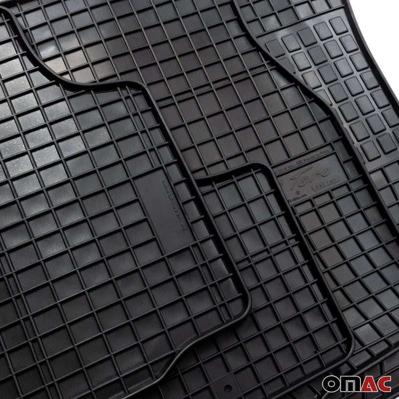 2012-2018 Ford Focus Hatchback Floor Mats & Cargo Liner Full Set All Weather Black