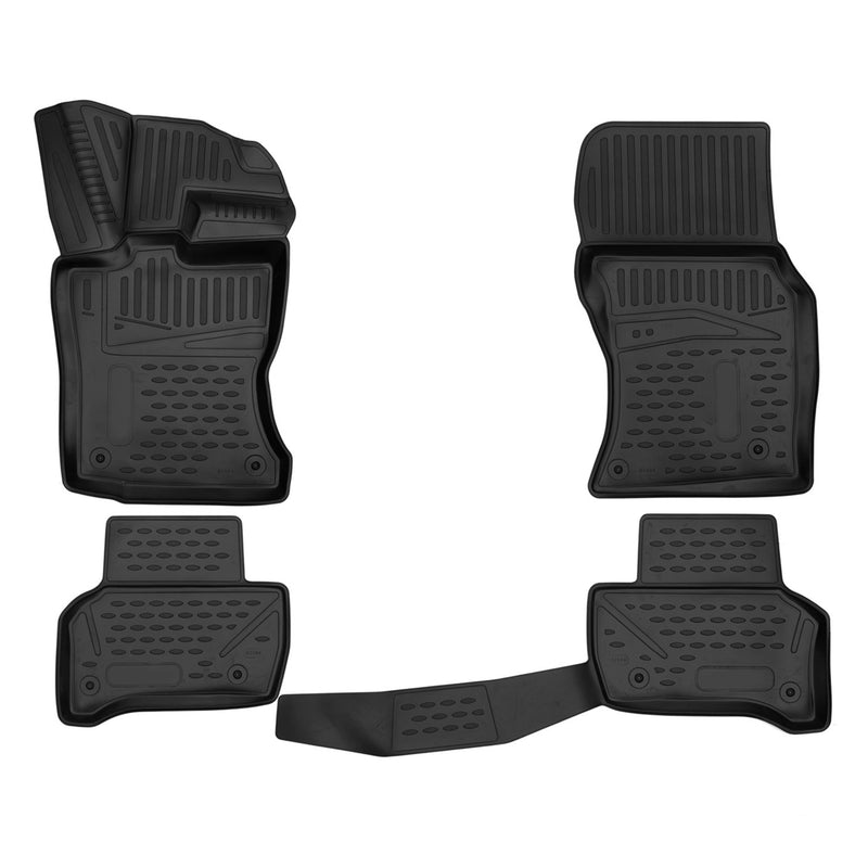 2020-2021 Jaguar XE Floor Mats Liners Full Set All Weather Black