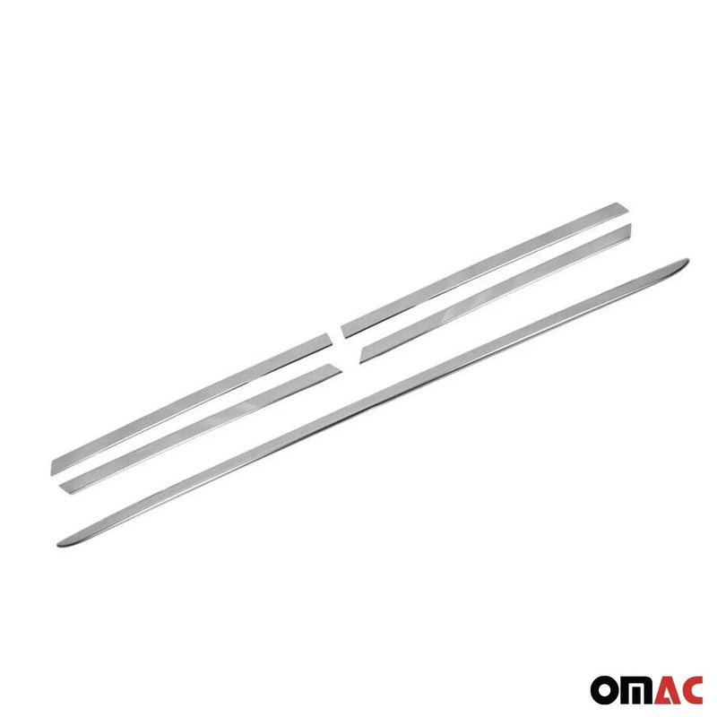 Front Bumper Grill Trim Molding for Dodge Sprinter 2003-2006 Steel Silver 5 Pcs - OMAC USA