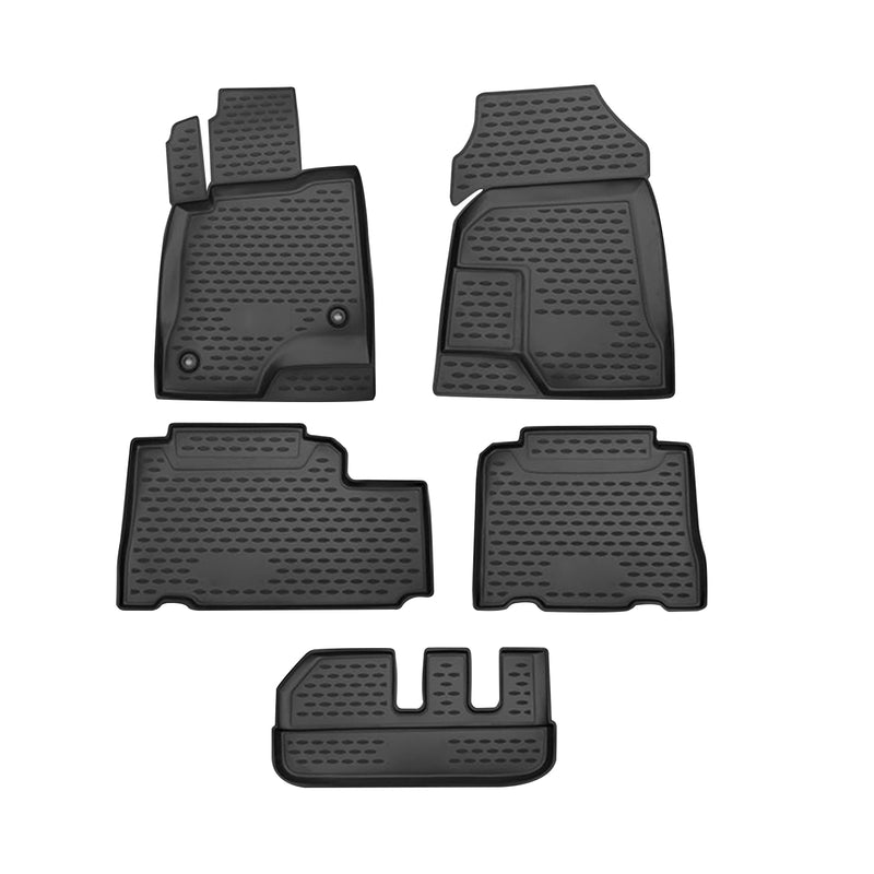 2012-2015 Chevrolet Captiva Sport 7Seats Floor Mats Liners Full Set All Weather