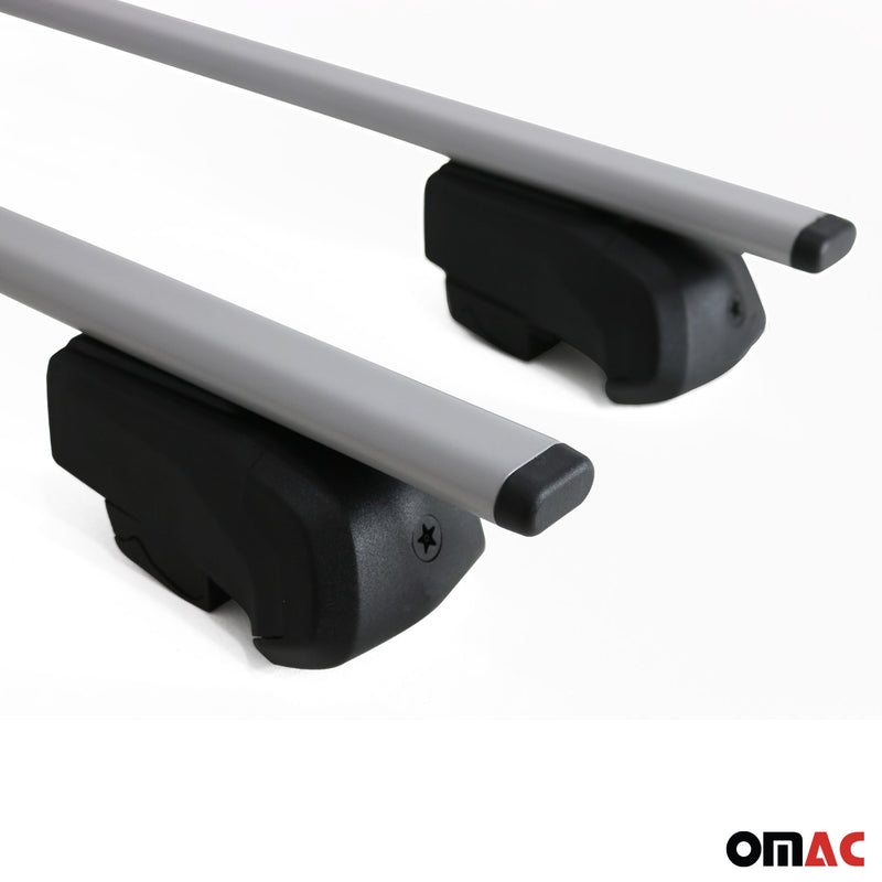 2013-2018 Audi Q3 Roof Rack Cross Bars Silver