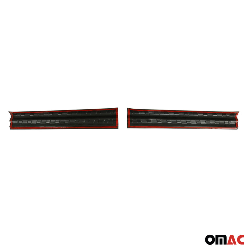 2006-2018 Mercedes Sprinter W906 Door Sill Scuff Plate Scratch Black 2Pcs