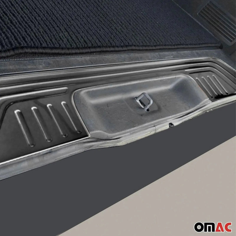 Trunk Sill Cover Bumper Guard Protector for Mercedes Metris 2016-2024 Steel Dark - OMAC USA