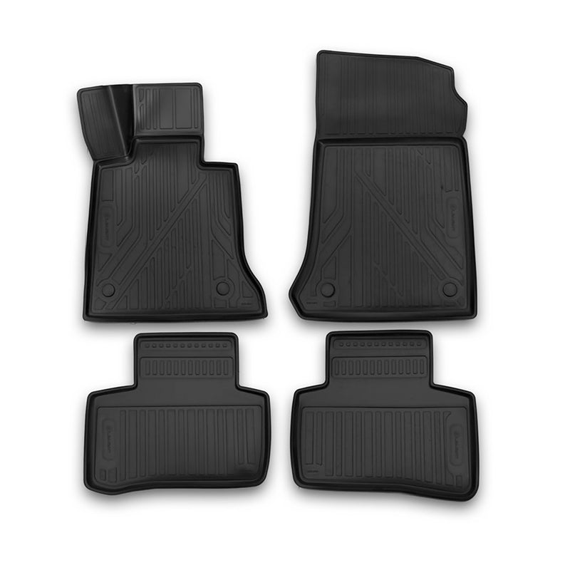 2013-2015 Mercedes GLK Class X204 Floor Mats Liners Full Set All Weather Black