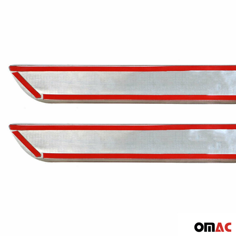 2012-2019 Alfa Romeo Mito Door Sill Scuff Plate Illuminated Steel & Foiled