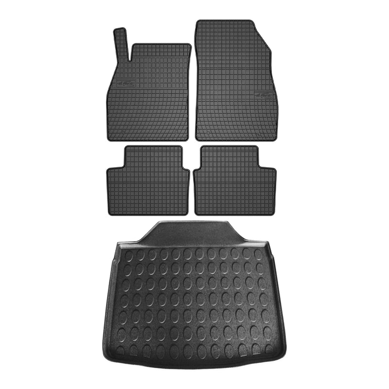 2011-2017 Buick Regal Floor Mats & Cargo Liner Full Set All Weather Black