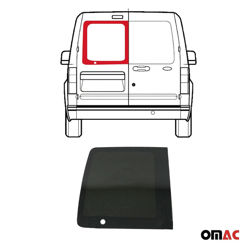 2010-2013 Ford Transit Connect Window Glass Right Side Rear L1 L2 Black