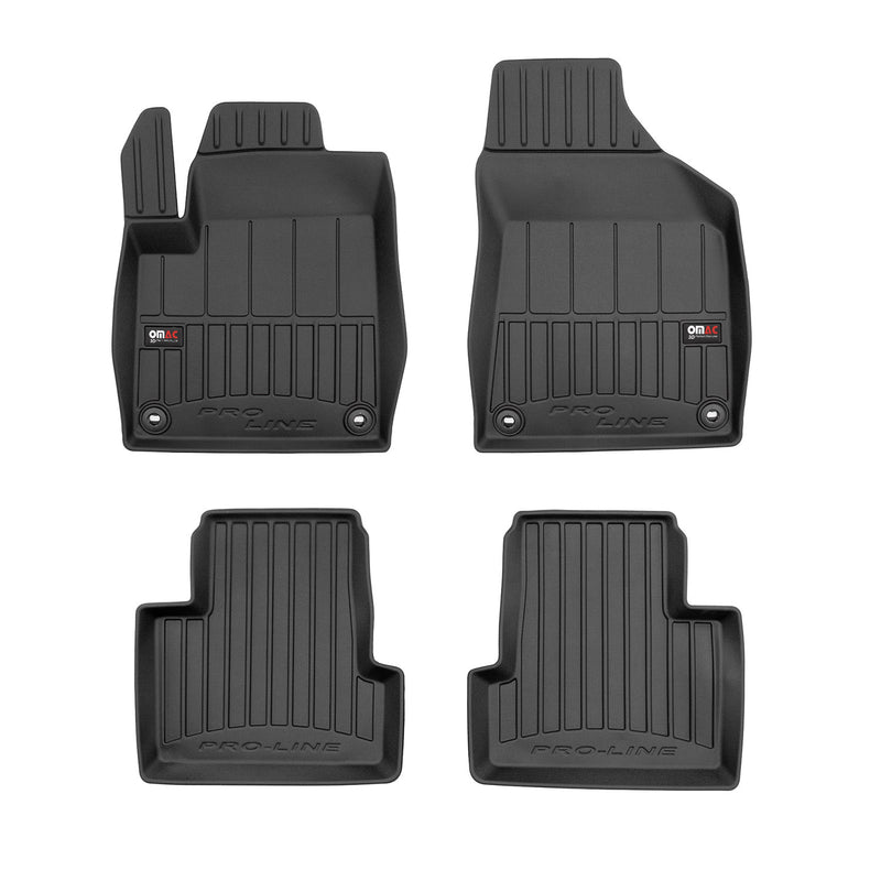 2014-2023 Jeep Cherokee Premium Floor Mats Liners Full Set All Weather Heavy Duty