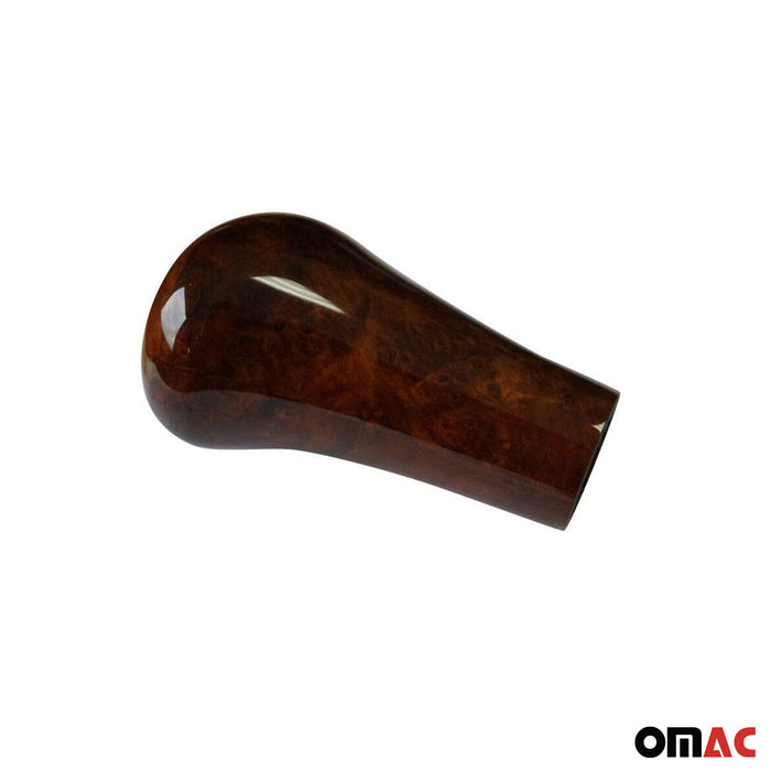 Gear Shift Knob Shifter for BMW 5 E12 E28 E34 E39 E60 Walnut Without Emblem