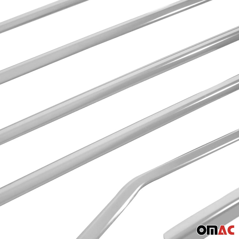 2018-2022 Honda Accord Window Molding Trim Streamer Silver 6Pcs Steel