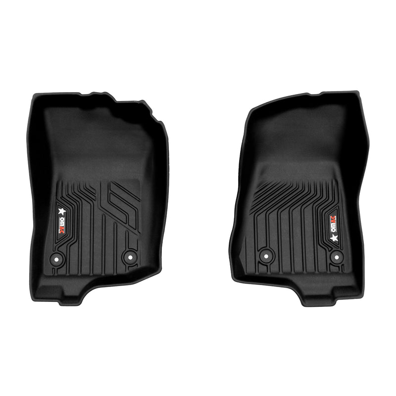 2021-2024 Jeep Wrangler 4xe Premium Floor Mats Liners First Row Front