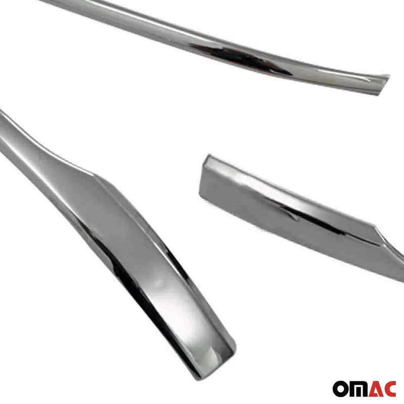 Rear Trunk Molding Trim for VW Passat B8 2015-2019 Stainless Steel Silver 3 Pcs - OMAC USA