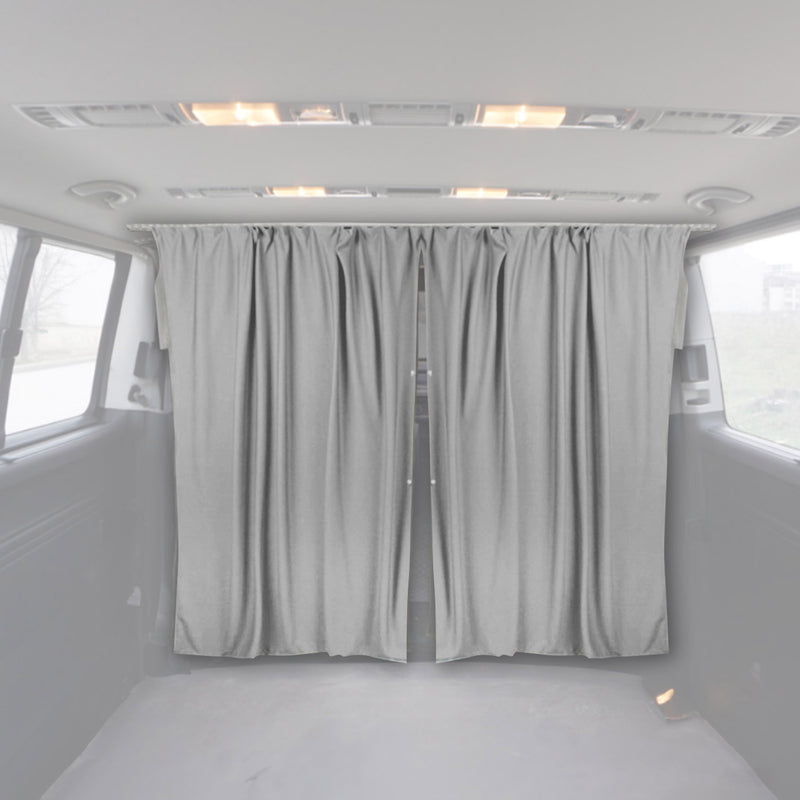 2016-2024 Mercedes Metris Cabin Divider Curtain Privacy Curtains Fabric Gray