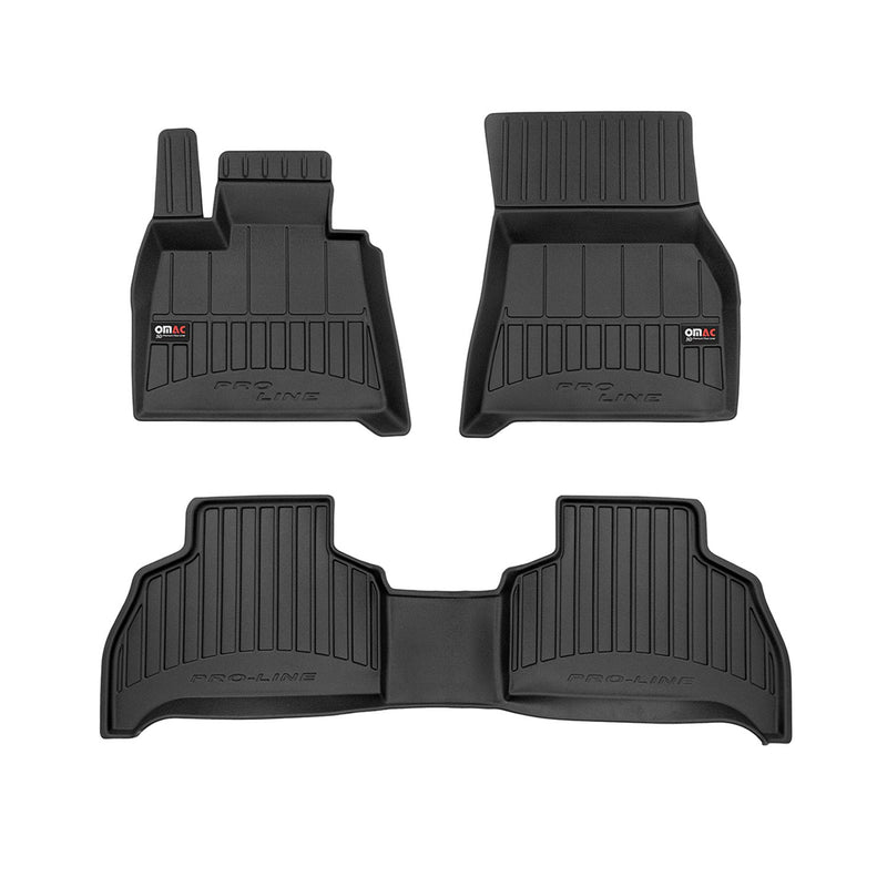 2019-2025 BMW X5 G05 Premium Floor Mats Liners Full Set All Weather Heavy Duty Black