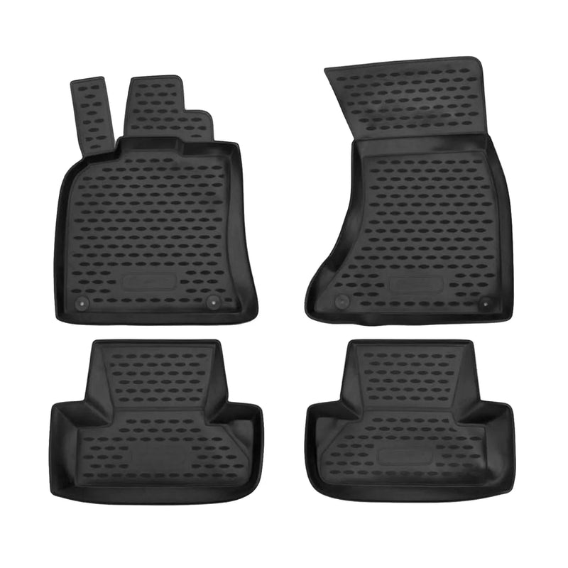 2009-2017 Audi Q5 SQ5 Floor Mats Liners Full Set All Weather Black