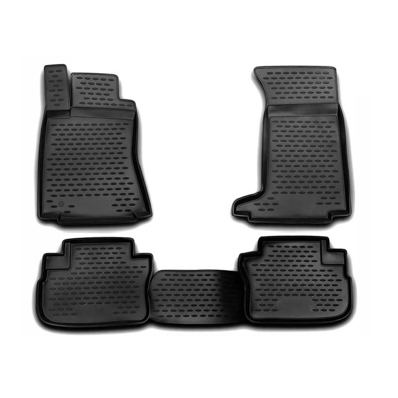 2008-2014 Cadillac CTS CTS-V Floor Mats Liners Full Set All Weather Black