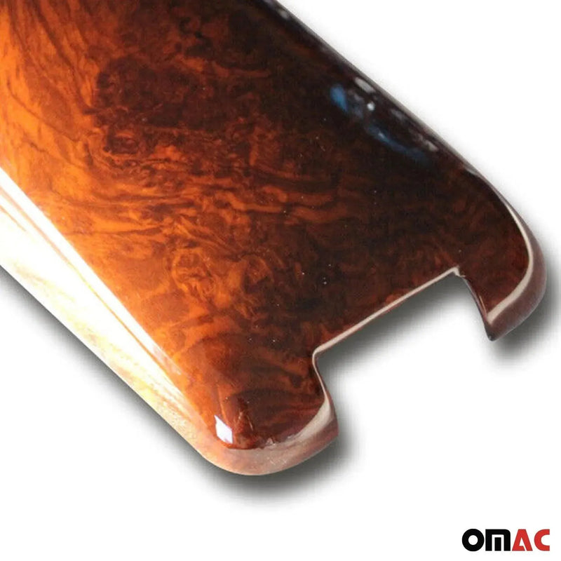 Armrest Box Lid Cover for Mercedes E Class W210 Sedan 1996-2002 Wood Walnut 1Pc - OMAC USA