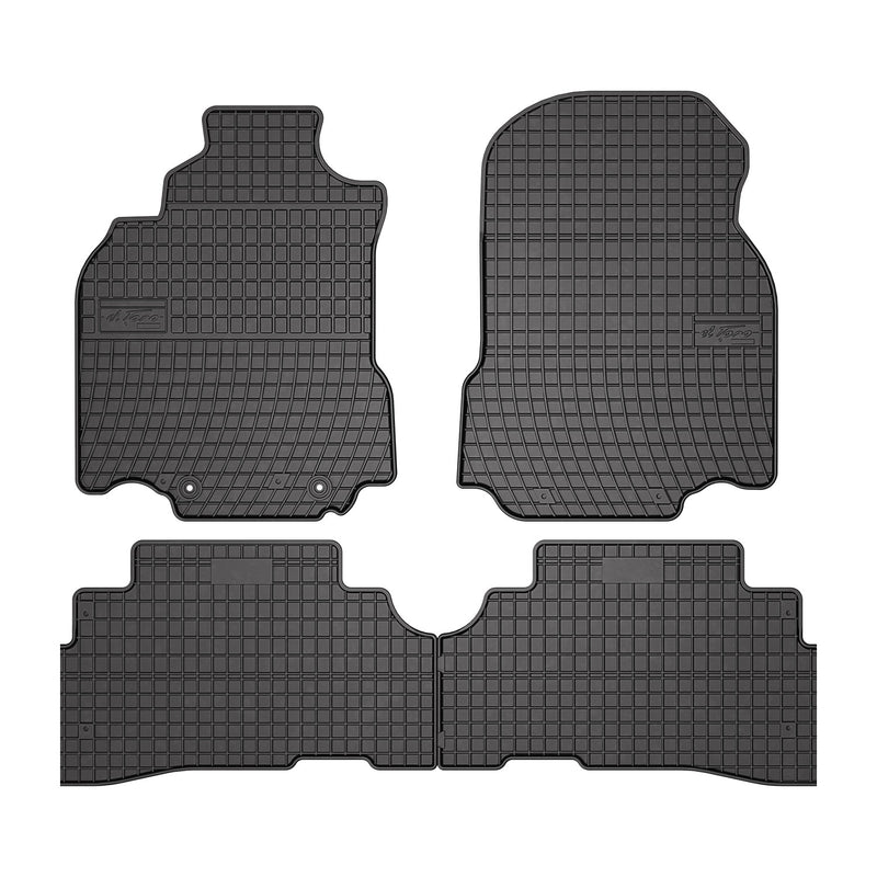 2009-2014 Nissan Cube Floor Mats Liners Full Set All Weather Rubber Black