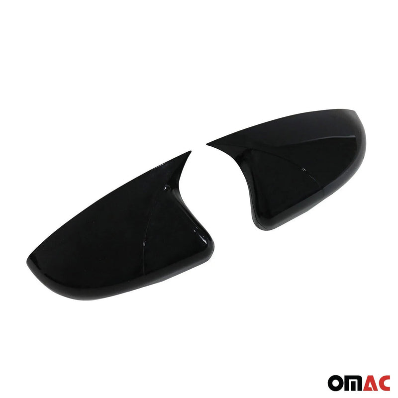 2010-2014 VW Golf Mk6 Side Mirror Cover Caps Piano Black 2 Pcs