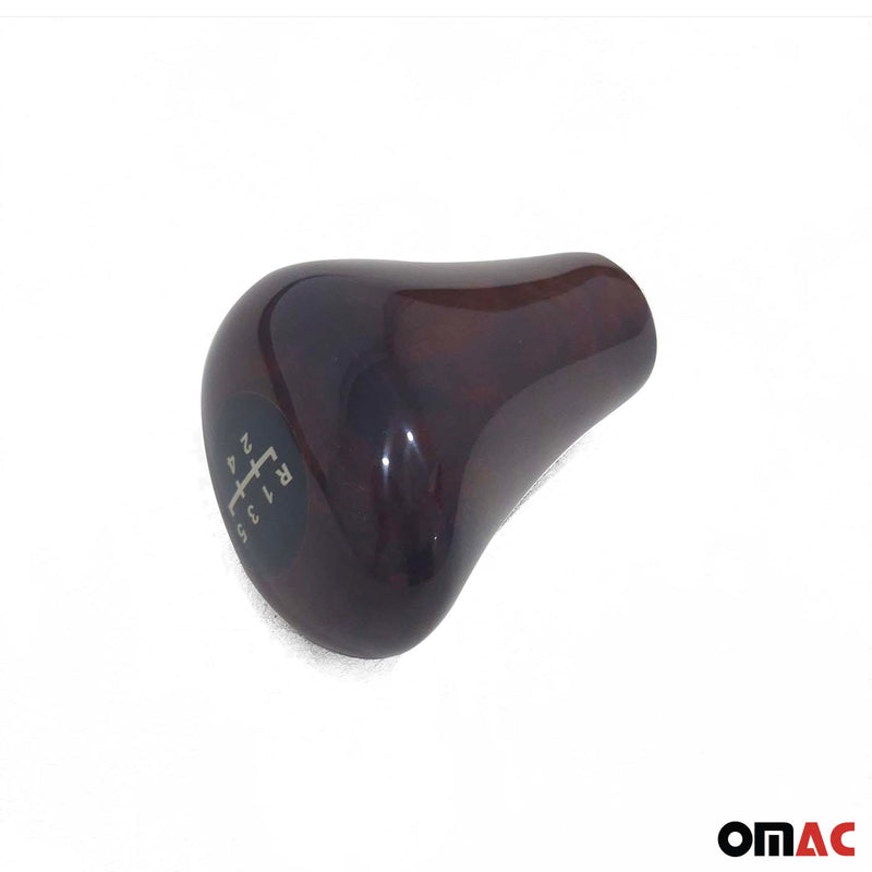 BMW 5 Series E12 E28 E34 E39 E60 Gear Shift Knob Shifter Handle Walnut Without Emblem