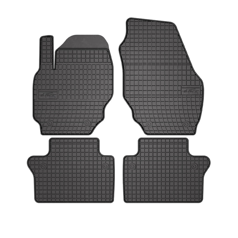 2011-2018 Volvo S60 Floor Mats Liners Full Set All Weather Rubber Black