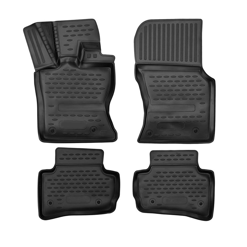 2017-2024 Jaguar F-Pace Floor Mats Liners Full Set All Weather Black