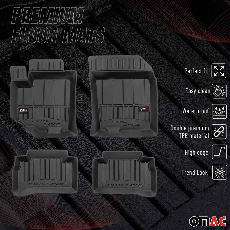 2015-2024 Suzuki Vitara Premium Floor Mats Liners Full Set All Weather Heavy Duty