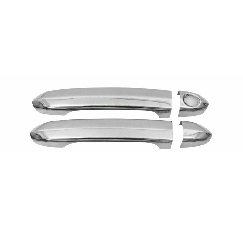 2007-2012 Mazda CX-7 Car Door Handle Cover Protector Silver Chrome 8 Pcs