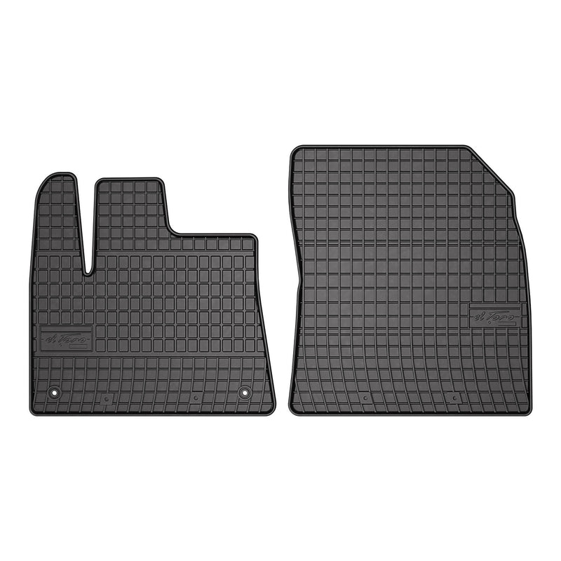 2015-2022 RAM ProMaster City Floor Mats Liners Full Set All Weather Rubber Black