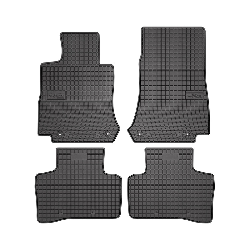 2021-2023 Mercedes EQC Floor Mats Liners Full Set All Weather Rubber Black