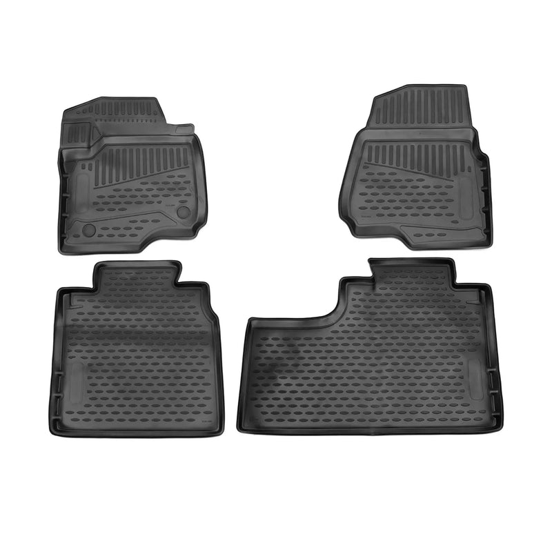 2017-2022 Ford F-250 Super Duty Crew Cab Floor Mats Liners Full Set All Weather